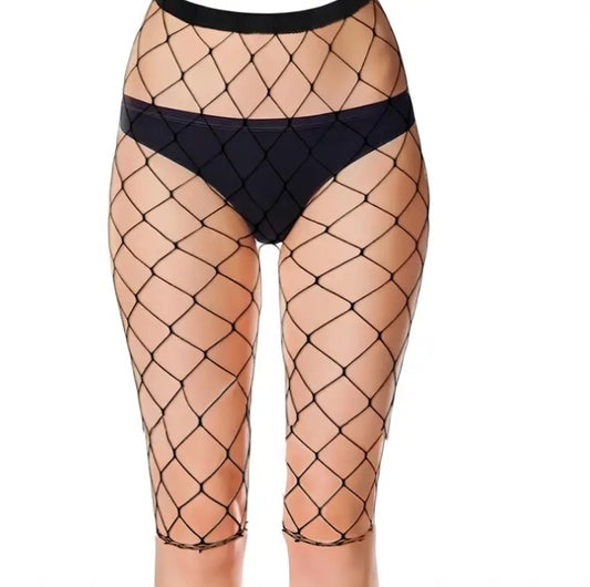Fence Net Biker Shorts