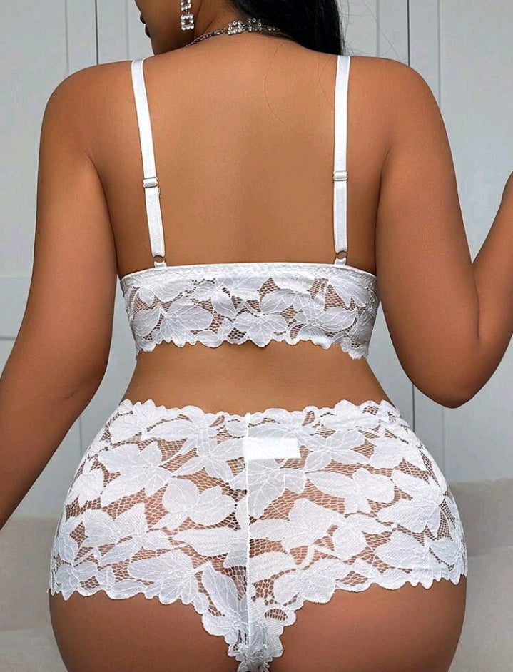 Lace Cami Lingerie Set