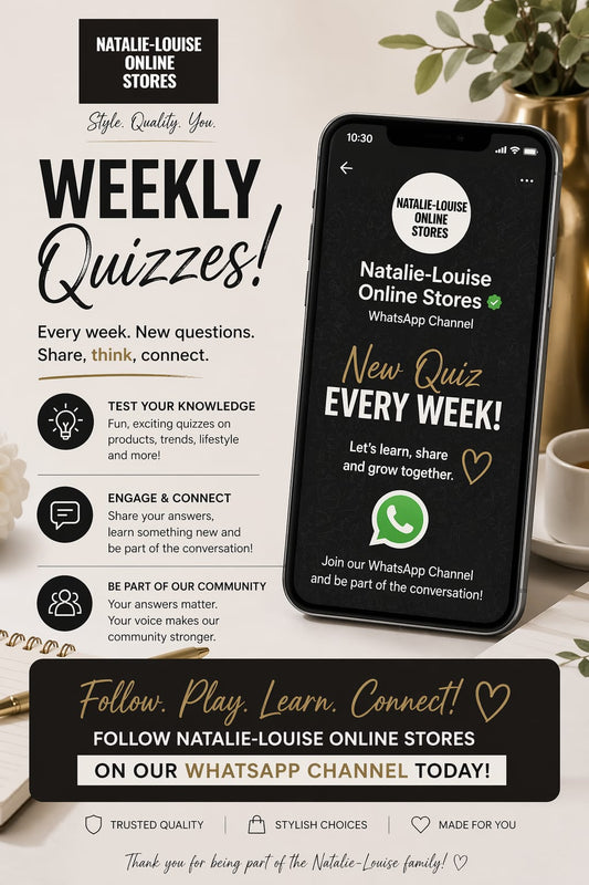 JOIN THE NATALIE LOUISE ONLINE STORES COMMUNITY!