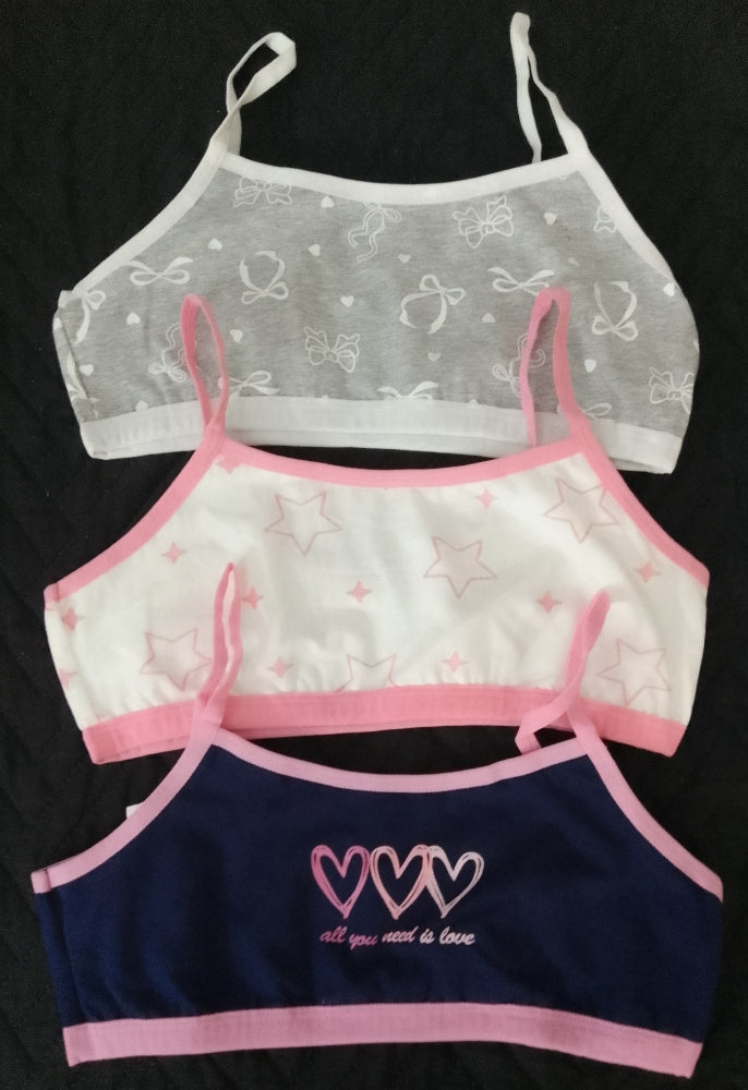 Girls Tank Top Bra & Briefs