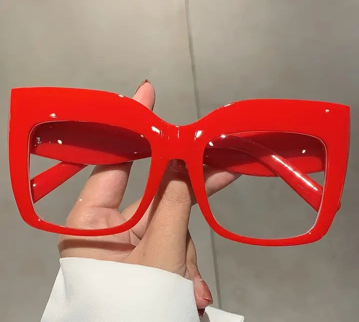 Cherry Red Eyeglasses