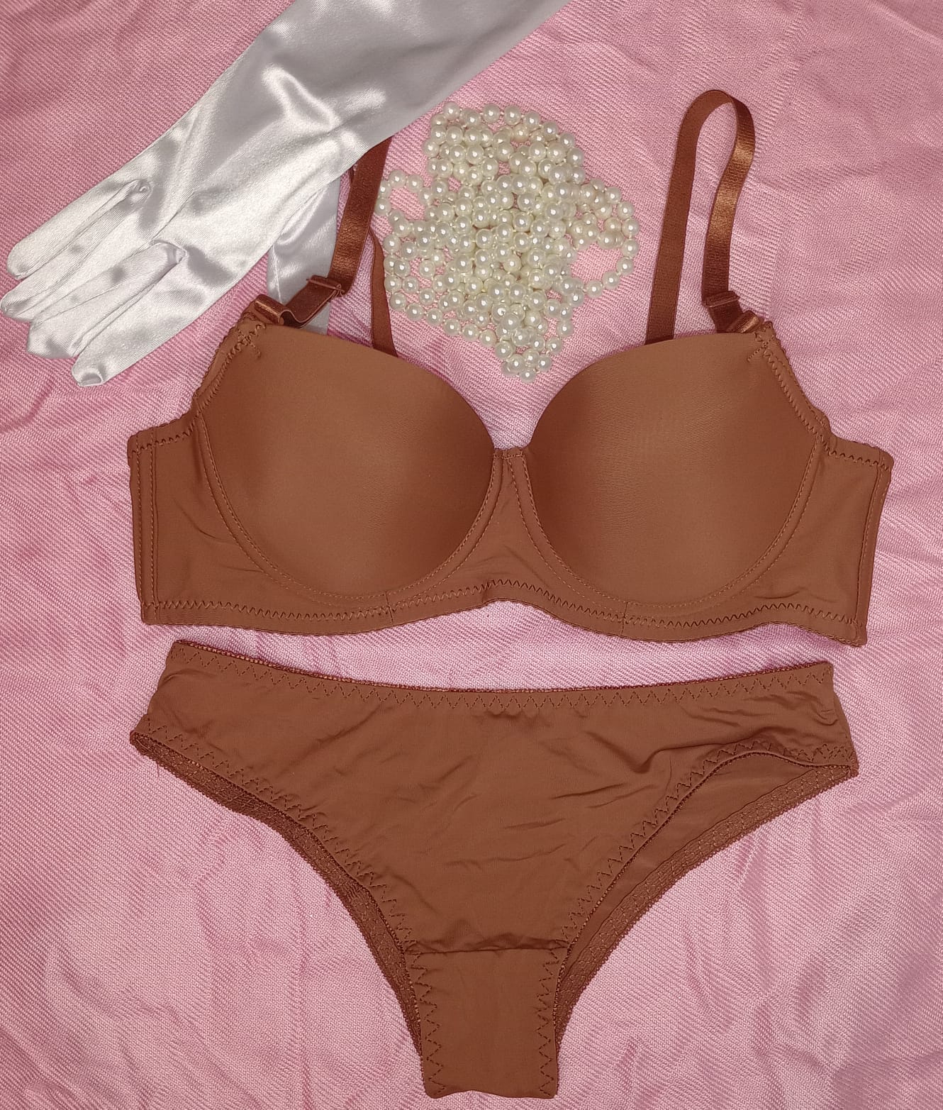 Underwire Bra & Panty Set