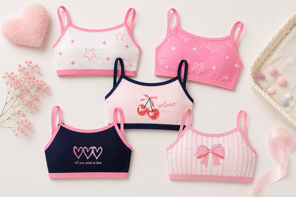 Girls Tank Top Bra & Briefs