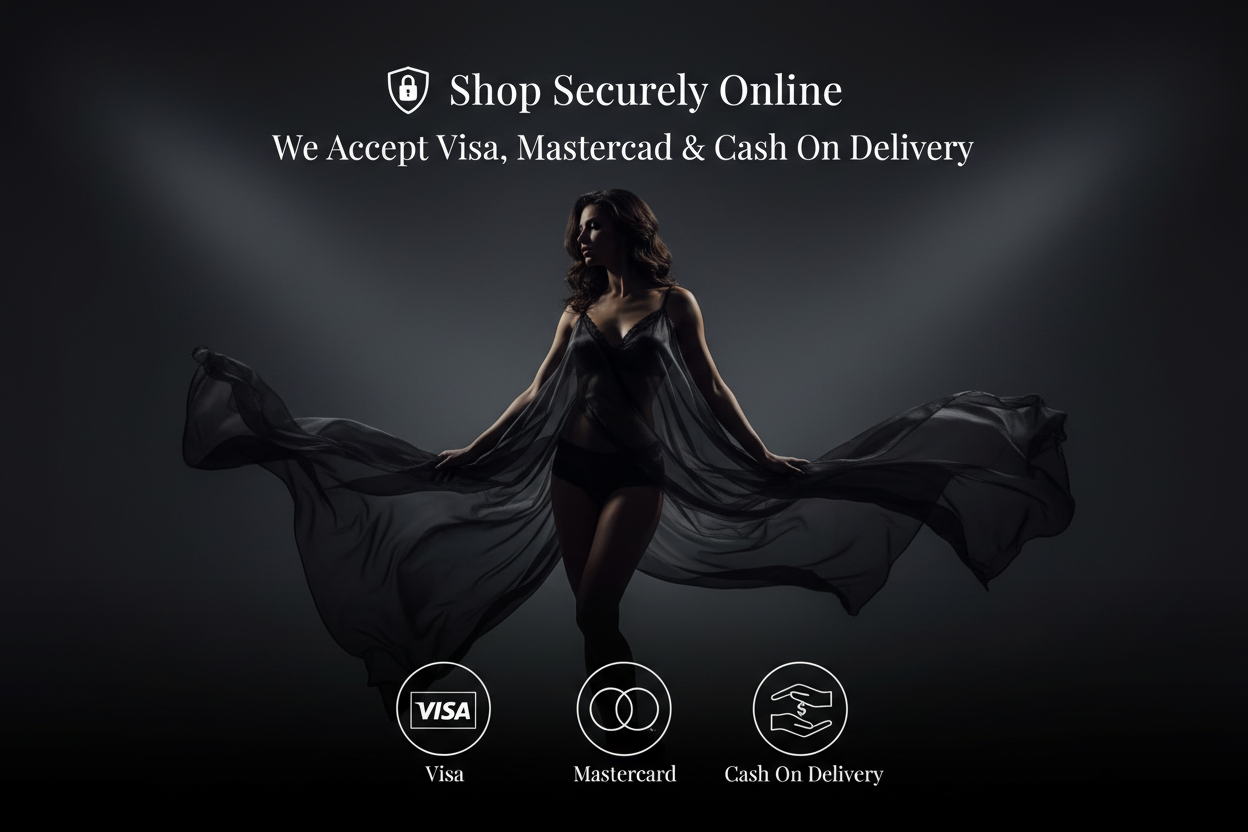 Secure Payment Banner with Cash On Delivery