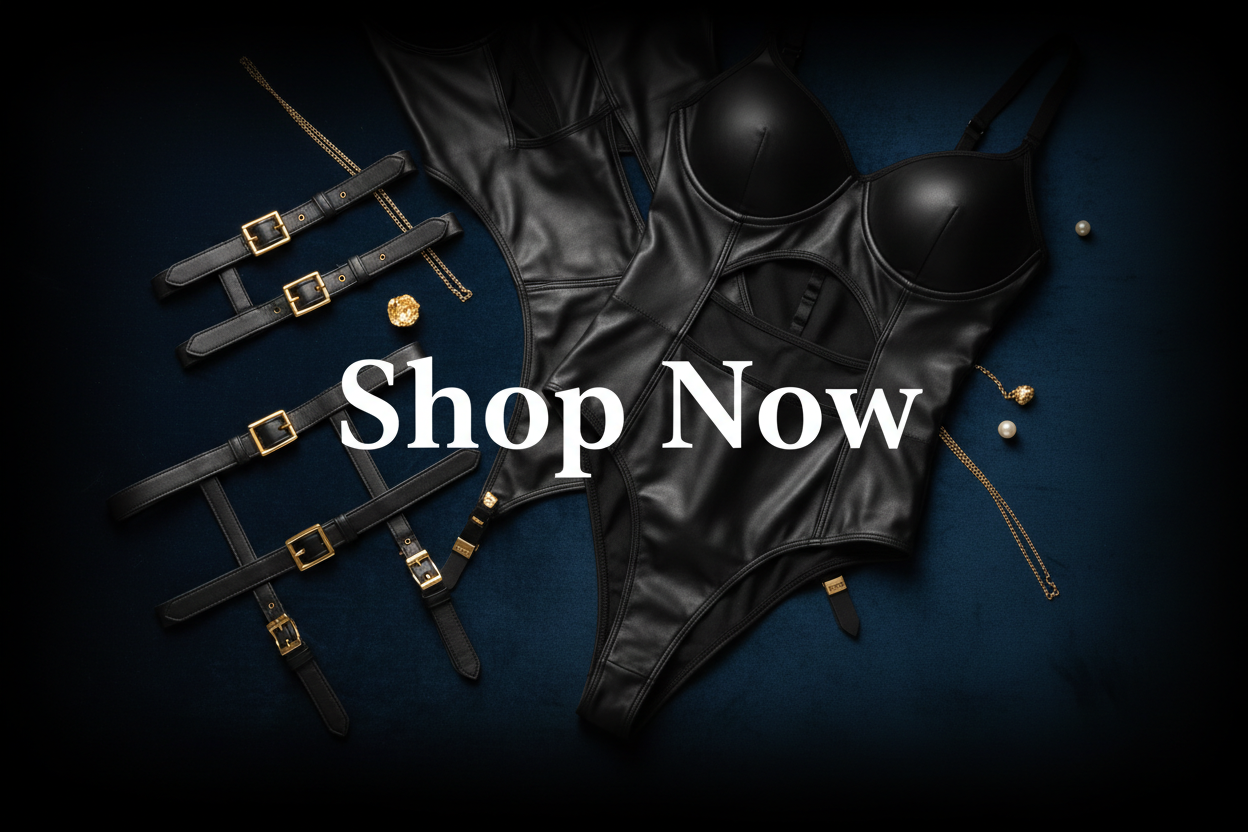 Shop Now Leather Banner