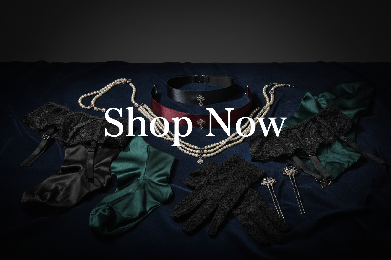 Shop Now Lingerie Accessories Banner